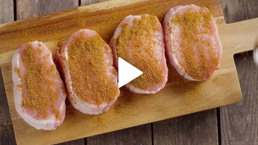 Chairman's Reserve Chili Pepper Grilled Pork Chops - Recipe Video